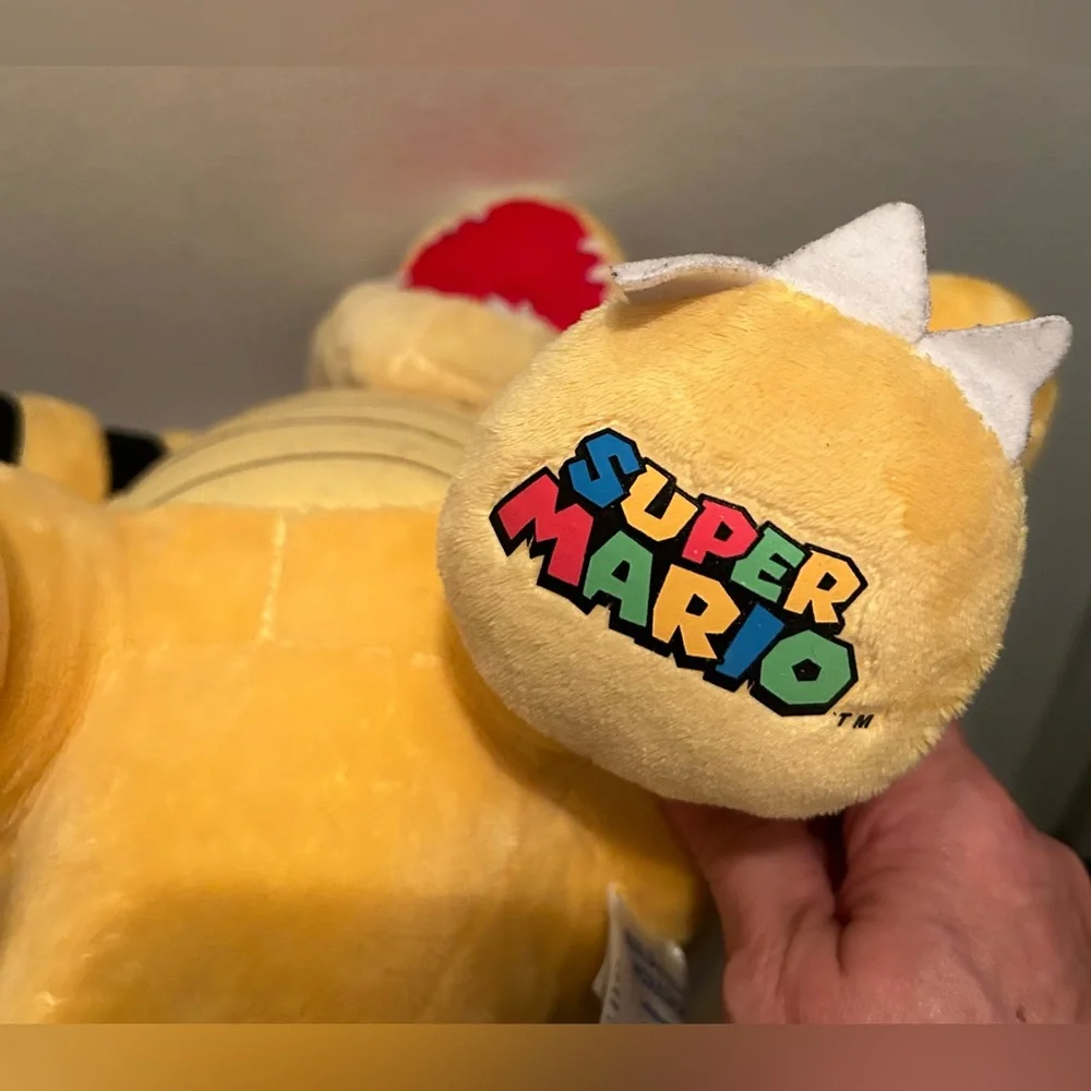 Build-a-Bear Workshop Bowser King Koopa from Super Mario Bros. Nintendo - Picture 8 of 9